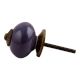 Purple Round Antique Fitting Ceramic Drawer Knob Online